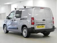 USED 2024 24 PEUGEOT PARTNER 1.5 BLUEHDI 100 BHP 850KG LONG PROFESSIONAL 5 SEATER CREWCAB FACELIFT | 5 SEATS | SAT NAV | AIR CON