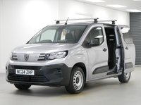USED 2024 24 PEUGEOT PARTNER 1.5 BLUEHDI 100 BHP 850KG LONG PROFESSIONAL 5 SEATER CREWCAB FACELIFT | 5 SEATS | SAT NAV | AIR CON