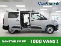 USED 2024 24 PEUGEOT PARTNER 1.5 BLUEHDI 100 BHP 850KG LONG PROFESSIONAL 5 SEATER CREWCAB FACELIFT | 5 SEATS | SAT NAV | AIR CON