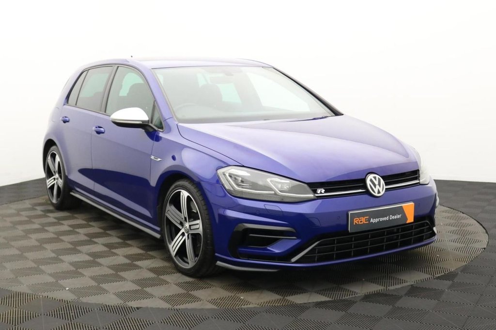 USED 2018 18 VOLKSWAGEN GOLF 2.0 TSI R Hatchback 5dr Petrol DSG 4Motion Euro 6 (s/s) (310 ps) Car Play, Sat Nav, Sensors