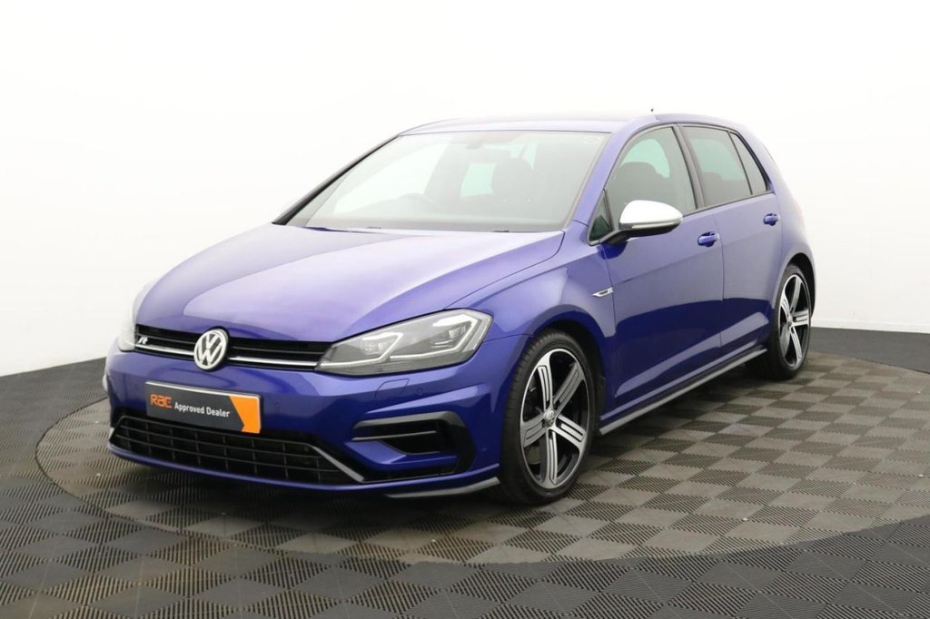 USED 2018 18 VOLKSWAGEN GOLF 2.0 TSI R Hatchback 5dr Petrol DSG 4Motion Euro 6 (s/s) (310 ps) Car Play, Sat Nav, Sensors