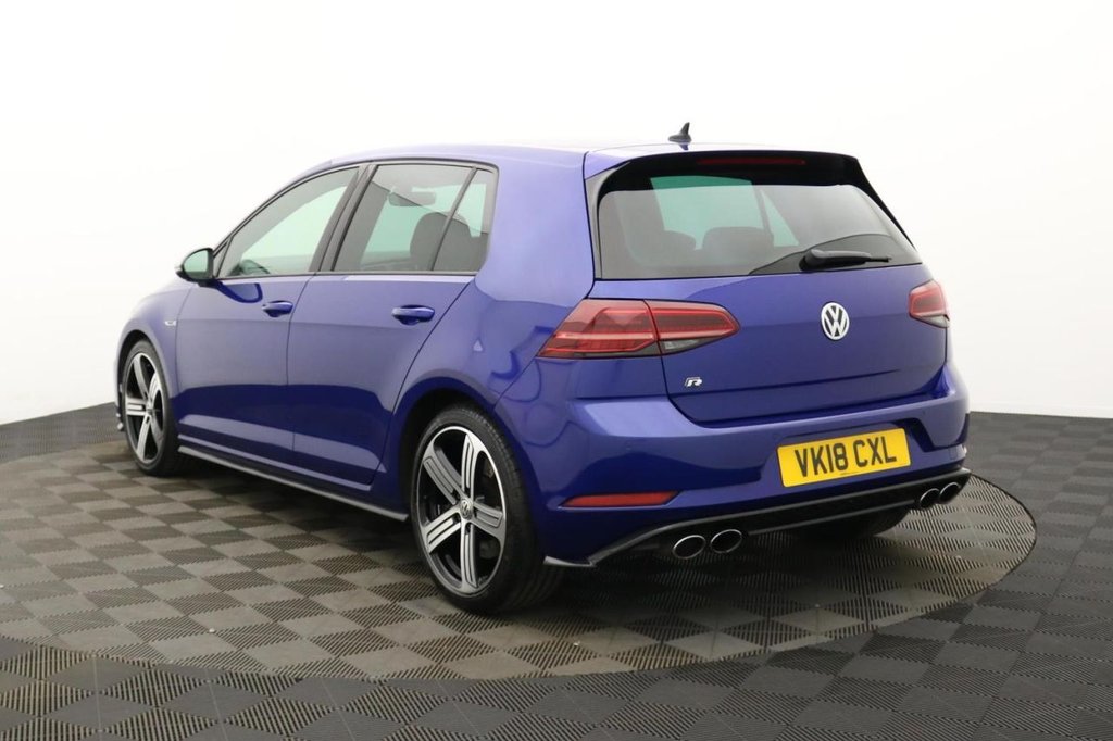 USED 2018 18 VOLKSWAGEN GOLF 2.0 TSI R Hatchback 5dr Petrol DSG 4Motion Euro 6 (s/s) (310 ps) Car Play, Sat Nav, Sensors