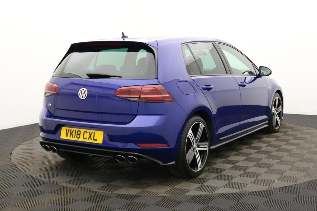 USED 2018 18 VOLKSWAGEN GOLF 2.0 TSI R Hatchback 5dr Petrol DSG 4Motion Euro 6 (s/s) (310 ps) Car Play, Sat Nav, Sensors