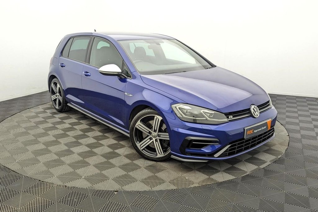 USED 2018 18 VOLKSWAGEN GOLF 2.0 TSI R Hatchback 5dr Petrol DSG 4Motion Euro 6 (s/s) (310 ps) Car Play, Sat Nav, Sensors