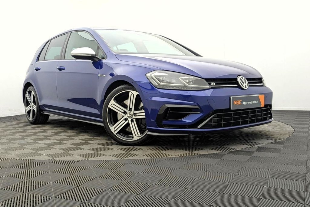 USED 2018 18 VOLKSWAGEN GOLF 2.0 TSI R Hatchback 5dr Petrol DSG 4Motion Euro 6 (s/s) (310 ps) Car Play, Sat Nav, Sensors