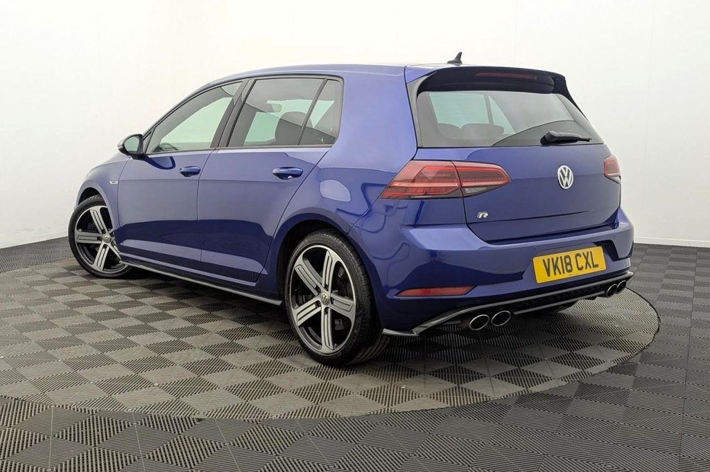 USED 2018 18 VOLKSWAGEN GOLF 2.0 TSI R Hatchback 5dr Petrol DSG 4Motion Euro 6 (s/s) (310 ps) Car Play, Sat Nav, Sensors