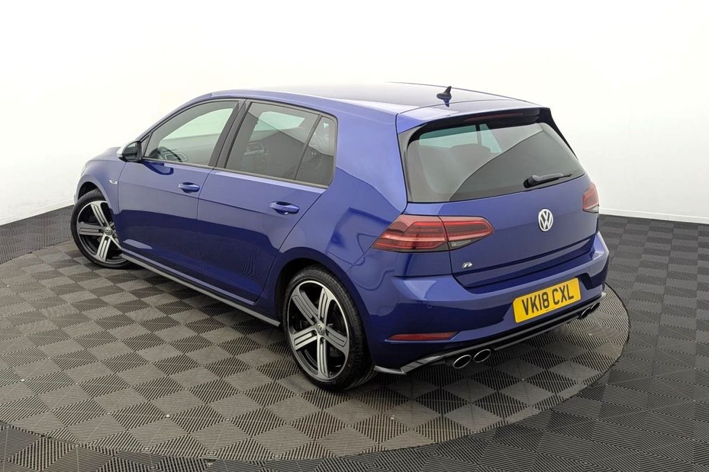 USED 2018 18 VOLKSWAGEN GOLF 2.0 TSI R Hatchback 5dr Petrol DSG 4Motion Euro 6 (s/s) (310 ps) Car Play, Sat Nav, Sensors