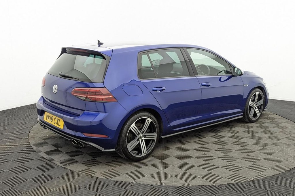 USED 2018 18 VOLKSWAGEN GOLF 2.0 TSI R Hatchback 5dr Petrol DSG 4Motion Euro 6 (s/s) (310 ps) Car Play, Sat Nav, Sensors