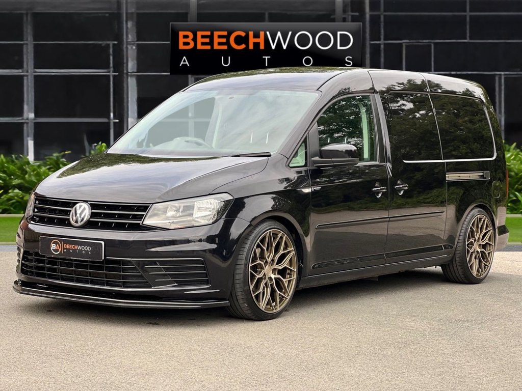 USED 2019 69 VOLKSWAGEN CADDY MAXI 2.0 TDI C20 Startline Panel Van 6dr Diesel Manual LWB Euro 6 (s/s) (102 ps) DAB / COILOVERS / 19'S