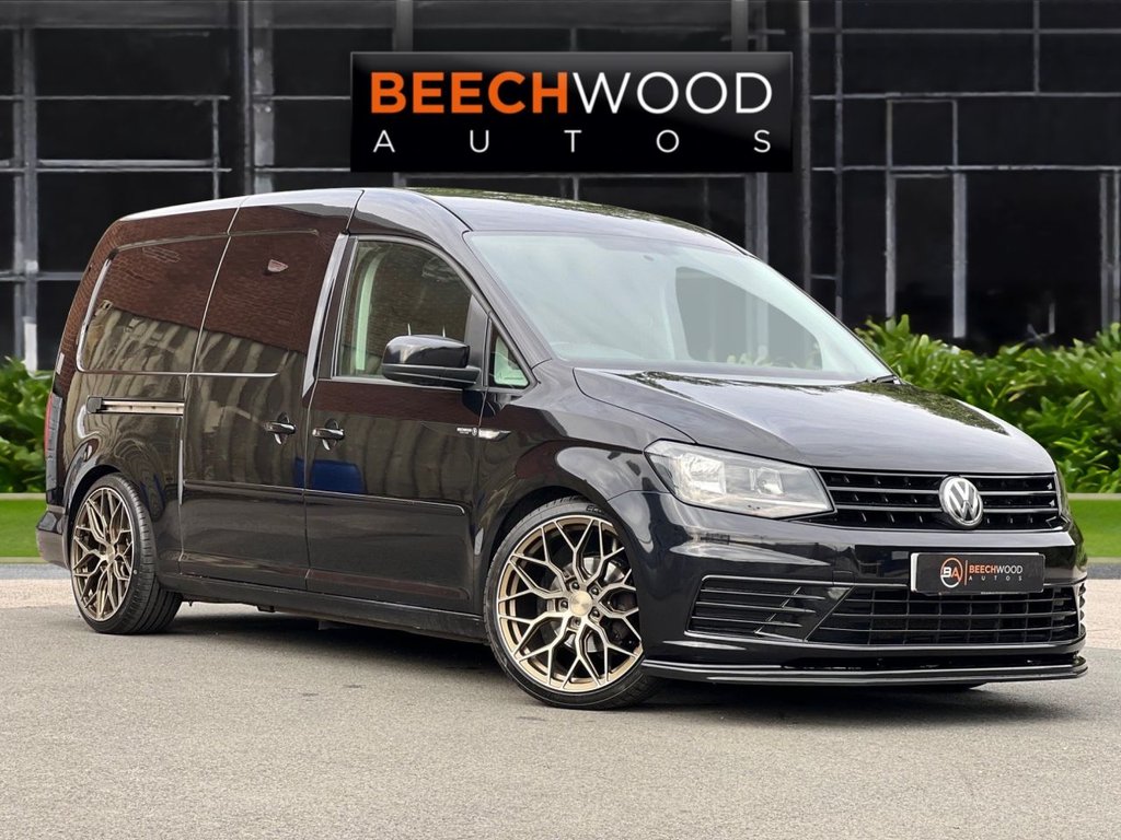 USED 2019 69 VOLKSWAGEN CADDY MAXI 2.0 TDI C20 Startline Panel Van 6dr Diesel Manual LWB Euro 6 (s/s) (102 ps) DAB / COILOVERS / 19'S