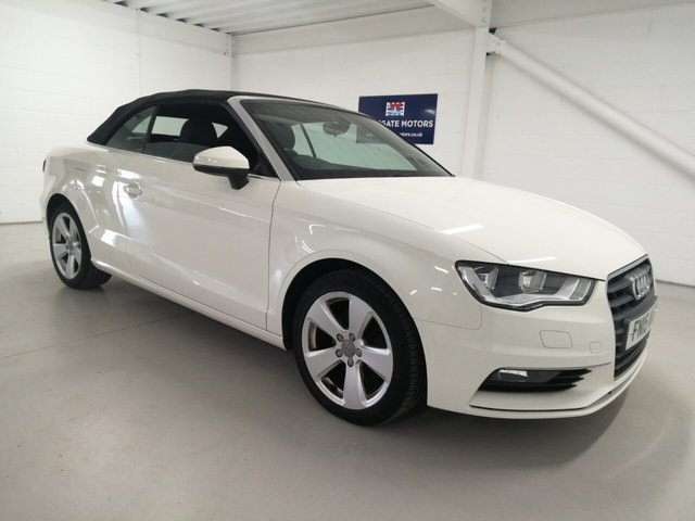 View our Audi A3 Cabriolet range