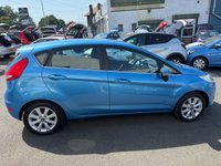 USED 2011 11 FORD FIESTA 1.4 TDCi DPF Zetec Hatchback 5dr Diesel Manual (107 g/km, 69 bhp) &pound;20 ROAD TAX-11 SERVICE STAMPS-BLUETOOTH-AIR CON-ALLOY WHEELS