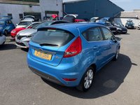 USED 2011 11 FORD FIESTA 1.4 TDCi DPF Zetec Hatchback 5dr Diesel Manual (107 g/km, 69 bhp) &pound;20 ROAD TAX-11 SERVICE STAMPS-BLUETOOTH-AIR CON-ALLOY WHEELS