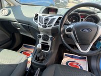 USED 2011 11 FORD FIESTA 1.4 TDCi DPF Zetec Hatchback 5dr Diesel Manual (107 g/km, 69 bhp) &pound;20 ROAD TAX-11 SERVICE STAMPS-BLUETOOTH-AIR CON-ALLOY WHEELS