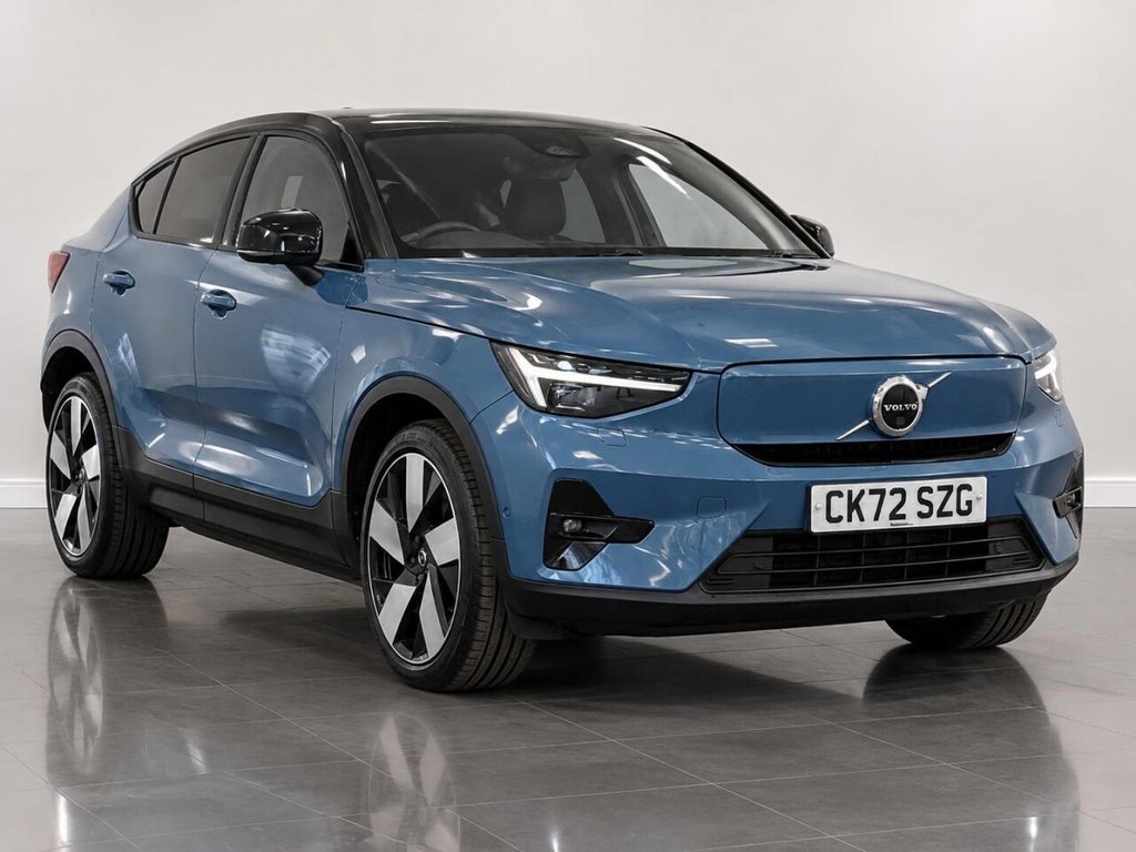 Blue 2022 Volvo C40 SUV/Crossover All-wheel drive Automatic