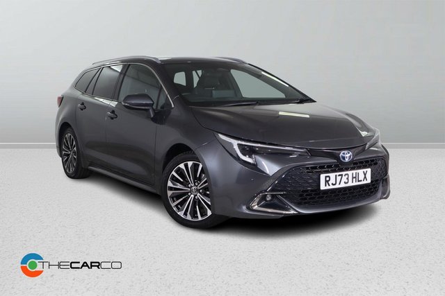View our Toyota Corolla 1.8 VVT-h Design Touring Sports CVT Euro 6 (s/s) 5dr