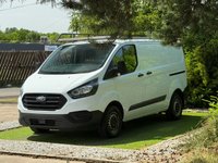 USED 2021 71 FORD TRANSIT CUSTOM 2.0 300 EcoBlue Leader Panel Van 5dr Diesel Manual L1 H1 Euro 6 (s/s) (105 ps) FSH, PLYLINED, ROOF RACK