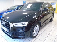 USED 2017 17 AUDI Q3 2.0 TDI S line Edition SUV 5dr Diesel Manual Euro 6 (s/s) (150 ps) 