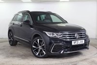 USED 2021 21 VOLKSWAGEN TIGUAN 1.5 TSI R-Line DSG Euro 6 (s/s) 5dr Parking Sensor, Heated Seats,