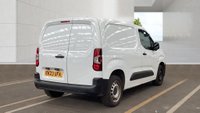 USED 2023 23 CITROEN BERLINGO Enterprise Edition M Blue HDi 100 PS 1000 With Air Conditioning, Electric Pack, 3 Seat Cab, Bulkhead Ply Lining, Andriod Auto / Apple Car Play , Parking sensors in great condition . 1 Owner from new - 5 Service stamps in the book . this 23 Plate Citroen Berlingo Enterprise Edition represents a rare opportunity to acquire a highly specified, one-owner workhorse with a meticulously documented service history. Finished in a professional M Blue, this van has covered 98,906 miles, a figure that reflects consistent, regular use rather than punishing urban stop-start duty, and it has been maintained to an exemplary standard with no fewer than five service stamps recorded in the accompanying service book. This is not a van that has been passed between multiple drivers or left to deteriorate on a fleet; it has been cared for by a single proprietor who has clearly understood the value of preventative maintenance.  Under the bonnet lies the proven 1.5-litre Blue HDi 100 PS diesel engine, an exceptionally economical and reliable unit that delivers ample torque for fully laden runs while maintaining remarkable fuel efficiency for a vehicle of this size. The six-speed manual gearbox offers precise, positive shifts, and the driving position is commanding, affording excellent visibility for navigating tight city streets or busy motorways. The ride quality remains composed and planted, a testament to the van's well-maintained suspension, and the brakes provide confident, reassuring stopping power. This is a vehicle that drives as crisply as it looks, with no mechanical hesitancy or untoward noises to report.  The specification sheet is particularly impressive for a commercial vehicle in this sector. Air conditioning ensures a comfortable cabin environment irrespective of the outside temperature, while the comprehensive Electric Pack provides the convenience of electric windows and electrically adjustable door mirrors, making manoeuvring and daily use far more civilised. The three-seat cab configuration offers genuine flexibility, accommodating both driver and two passengers with ease, and the bulkhead ply lining is a robust, factory-fit addition that protects the cab from shifting cargo and reduces cabin noise significantly. Furthermore, the integrated infotainment system features both Android Auto and Apple CarPlay, allowing seamless smartphone integration for navigation, music, and hands-free communication, and the rear parking sensors make every reverse manoeuvre simple and stress-free.  The condition of this Berlingo Enterprise Edition is genuinely striking for its age and mileage. The bodywork presents immaculately, with straight panels, consistent paint finish, and no evidence of accident damage or corrosion. The commercial load area is equally impressive, having been clearly used with care and consideration, and the ply lining has protected the metalwork from scuffs and scrapes. The tyres retain plenty of tread, the alloy wheels are free from significant kerbing, and the overall impression is one of a van that has been driven with mechanical sympathy and stored with care.  This is the ideal choice for the independent tradesperson, the expanding business needing a reliable second vehicle, or the fleet manager seeking a cost-effective, high-specification addition to their lineup. The combination of a full service history, single ownership, and this level of factory equipment is exceptionally difficult to find at this mileage point. Do not delay in arranging a viewing, as a van of this calibre, with such comprehensive provenance and specification, will not remain available for long. 