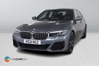 USED 2021 21 BMW 5 SERIES 2.0 520d MHT M Sport Steptronic Euro 6 (s/s) 4dr Reverse Camera, Heated Seats,