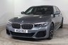 USED 2021 21 BMW 5 SERIES 2.0 520d MHT M Sport Steptronic Euro 6 (s/s) 4dr Reverse Camera, Heated Seats,