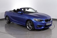 USED 2016 16 BMW 2 SERIES 1.5 218i M Sport Convertible 2dr Petrol Manual Euro 6 (s/s) (136 ps) 8 DOCUMENTED SERVICES I COMFORT PACK