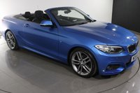 USED 2016 16 BMW 2 SERIES 1.5 218i M Sport Convertible 2dr Petrol Manual Euro 6 (s/s) (136 ps) 8 DOCUMENTED SERVICES I COMFORT PACK