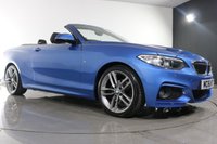 USED 2016 16 BMW 2 SERIES 1.5 218i M Sport Convertible 2dr Petrol Manual Euro 6 (s/s) (136 ps) 8 DOCUMENTED SERVICES I COMFORT PACK