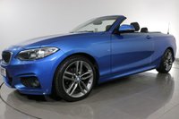 USED 2016 16 BMW 2 SERIES 1.5 218i M Sport Convertible 2dr Petrol Manual Euro 6 (s/s) (136 ps) 8 DOCUMENTED SERVICES I COMFORT PACK