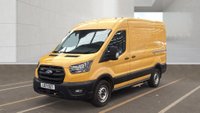 USED 2022 71 FORD TRANSIT L2 H2 Leader Tdci 130 PS MWB Medium Roof 350 with Air Conditioning, Heated Seats, Reverse Camera, Cruise control. heated wing mirrors, LED Load Area. Speed Limited 70 MPH, Secutoty locks, Bulkhead and ply lining finished in 