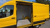 USED 2022 71 FORD TRANSIT L2 H2 Leader Tdci 130 PS MWB Medium Roof 350 with Air Conditioning, Heated Seats, Reverse Camera, Cruise control. heated wing mirrors, LED Load Area. Speed Limited 70 MPH, Secutoty locks, Bulkhead and ply lining finished in 