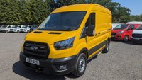 USED 2022 71 FORD TRANSIT L2 H2 Leader Tdci 130 PS MWB Medium Roof 350 with Air Conditioning, Heated Seats, Reverse Camera, Cruise control. heated wing mirrors, LED Load Area. Speed Limited 70 MPH, Secutoty locks, Bulkhead and ply lining finished in 