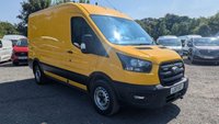 USED 2022 71 FORD TRANSIT L2 H2 Leader Tdci 130 PS MWB Medium Roof 350 with Air Conditioning, Heated Seats, Reverse Camera, Cruise control. heated wing mirrors, LED Load Area. Speed Limited 70 MPH, Secutoty locks, Bulkhead and ply lining finished in 