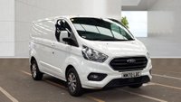 USED 2021 70 FORD TRANSIT CUSTOM L1 H1 Limited Tdci 130 PS SWB With Air Conditioning, Electric Pack, Heated screen, Alloy Wheels, Sat nav, Criuise control, front and rear parking sensors, rain sensors wipers and rear racking finished in 