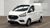USED 2021 70 FORD TRANSIT CUSTOM L1 H1 Limited Tdci 130 PS SWB With Air Conditioning, Electric Pack, Heated screen, Alloy Wheels, Sat nav, Criuise control, front and rear parking sensors, rain sensors wipers and rear racking finished in 