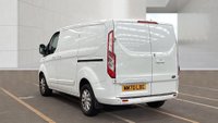 USED 2021 70 FORD TRANSIT CUSTOM L1 H1 Limited Tdci 130 PS SWB With Air Conditioning, Electric Pack, Heated screen, Alloy Wheels, Sat nav, Criuise control, front and rear parking sensors, rain sensors wipers and rear racking finished in 