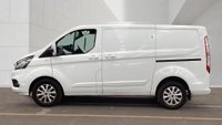 USED 2021 70 FORD TRANSIT CUSTOM L1 H1 Limited Tdci 130 PS SWB With Air Conditioning, Electric Pack, Heated screen, Alloy Wheels, Sat nav, Criuise control, front and rear parking sensors, rain sensors wipers and rear racking finished in 