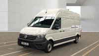 USED 2023 23 VOLKSWAGEN CRAFTER Trendline Business L3 Extra High Roof Tdi 140 PS CR35 L3 H3 with Air Conditioning, Factory Sat Nav , Parking Sensors, Bulkhead , Ply lining finished in 
