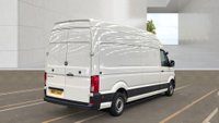 USED 2023 23 VOLKSWAGEN CRAFTER Trendline Business L3 Extra High Roof Tdi 140 PS CR35 L3 H3 with Air Conditioning, Factory Sat Nav , Parking Sensors, Bulkhead , Ply lining finished in 