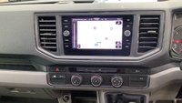 USED 2023 23 VOLKSWAGEN CRAFTER Trendline Business L3 Extra High Roof Tdi 140 PS CR35 L3 H3 with Air Conditioning, Factory Sat Nav , Parking Sensors, Bulkhead , Ply lining finished in 
