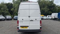 USED 2023 23 VOLKSWAGEN CRAFTER Trendline Business LWB Extra High Roof Tdi 140 PS CR35 L3 H3 with Air Conditioning, Factory Sat Nav , Parking Sensors, Bulkhead , Ply lining finished in 