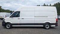 USED 2023 23 VOLKSWAGEN CRAFTER Trendline Business LWB Extra High Roof Tdi 140 PS CR35 L3 H3 with Air Conditioning, Factory Sat Nav , Parking Sensors, Bulkhead , Ply lining finished in 
