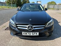 USED 2020 70 MERCEDES-BENZ C CLASS 2.0 C220d Sport Saloon 4dr Diesel G-Tronic+ Euro 6 (s/s) (194 ps) CREAM LEATHER* HEATED SEATS* CRUISE