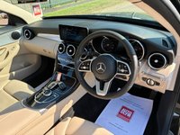 USED 2020 70 MERCEDES-BENZ C CLASS 2.0 C220d Sport Saloon 4dr Diesel G-Tronic+ Euro 6 (s/s) (194 ps) CREAM LEATHER* HEATED SEATS* CRUISE