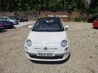 USED 2012 12 FIAT 500 1.2 Lounge Hatchback 3dr Petrol Manual Euro 5 (s/s) (69 bhp) 
