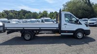 USED 2022 72 FORD TRANSIT Dropside L4 Long Wheel Base Tdci 130 PS Twin Rear Wheel Rear Wheel Drive with Ford One Stop Shop Alloy Body in great condition . Wet belt and water pump changed in March 2026 so buy with confidence . 1 Owner from new - 3 service stamps in the book . This vehicle presents in great condition throughout and is offered with a genuine one owner from new history, supported by three service stamps in the accompanying service book. The odometer currently displays 97,326 miles, reflecting regular use commensurate with a commercial vehicle of this age and specification.  Purchasing with complete confidence is made possible as the wet belt and water pump were both replaced in March 2026, removing two of the most significant maintenance concerns associated with this generation of Transit. This major preventative work has been completed to a high standard, ensuring the engine is prepared for many miles of reliable service ahead.  The dropside body is the Ford One Stop Shop alloy example, known for its durability and practicality. The L4 long wheel base offers substantial load length, while the twin rear wheel and rear wheel drive configuration provides excellent stability and traction, particularly when carrying heavier loads or operating in challenging conditions. The 130 PS TDCi engine delivers strong performance and efficient running for a vehicle of this size.  Whether you require a dependable workhorse for daily commercial duties or a versatile platform for further adaptation, this Transit represents a well-maintained and mechanically sound example. The recent cambelt and pump replacement, combined with the single owner history and stamped service record, make this a particularly attractive prospect in the current used market.  