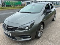 USED 2021 71 VAUXHALL ASTRA 1.2 Turbo Griffin Edition Hatchback 5dr Petrol Manual Euro 6 (s/s) (145 ps) 2 OWNERS FROM NEW* 1 STAMP SERVICE HISTORY* SAT NAV* PARKING SENSORS* CRUISE CONTROL* LANE ASSIST* COLLISION ALERT* AUTO START / STOP* TRACTION CONTROL* 6 SPEED* DUAL CLIMATE CONTROL WITH AIR CON