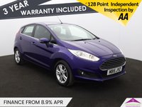 USED 2015 15 FORD FIESTA 1.25 Zetec Hatchback 5dr Petrol Manual Euro 6 (82 ps) 