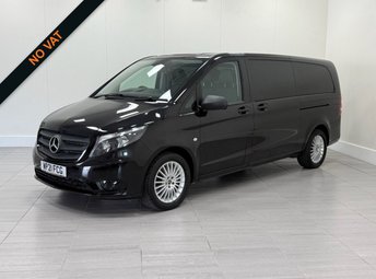 2021 MERCEDES-BENZ VITO 2.0 114 CDI SELECT Tourer Double Cab 5dr Diesel G-Tronic RWD L3 Euro 6 (s/s) (136 ps) &pound;34850.00